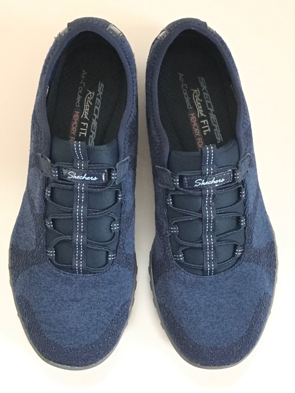 SKECHERS Relaxed Fit Air Cooled Memory Foam Sneakers Blue Women’s Size 9